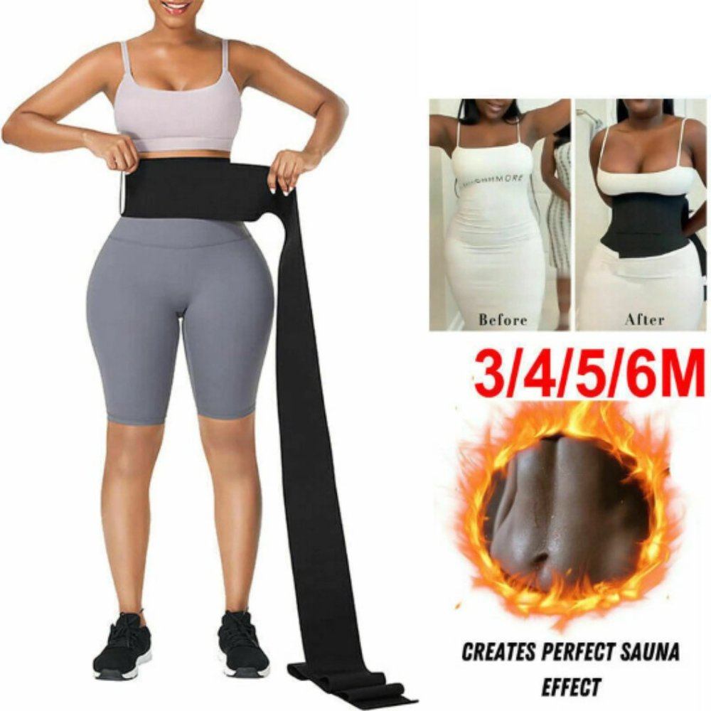 3M Waist Trainer Slimming Strap Shaperwear Weight Loss Belt Women Tummy Shaper